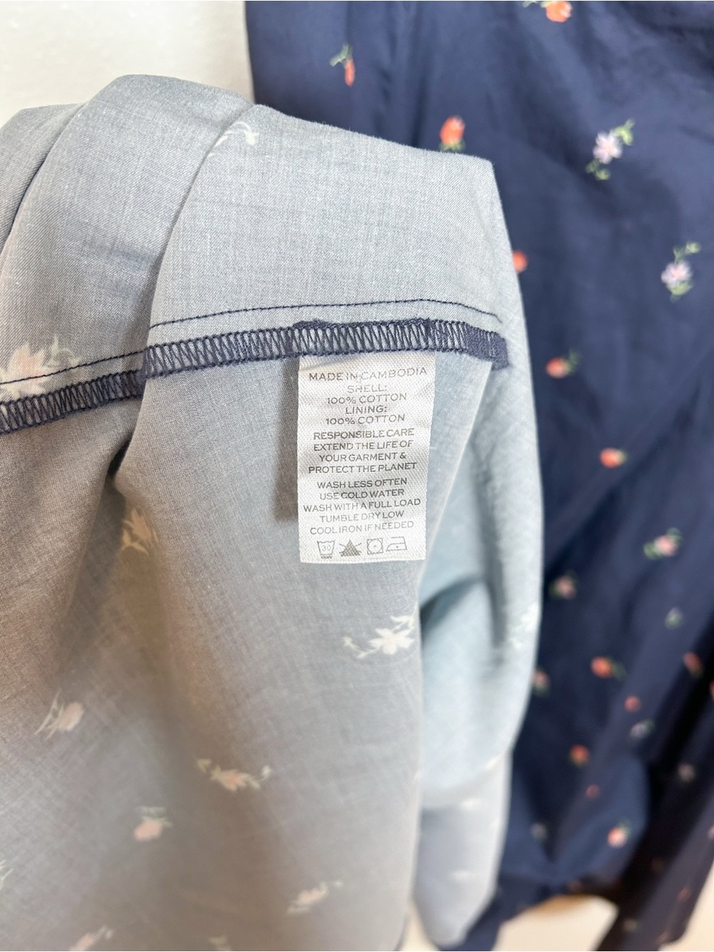 Hill House Matilda Dress Blue Floral - Picture 7 of 10